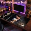 Harry Styles Customized Name Text Mouse Pad, Large Desk Mouse Mat Personalized Home Office Present