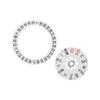 8200 Watch Movement Week Calendar Dial Set Spare Parts Watch Repairing Accessory