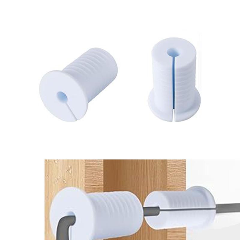 Pack of 4 Sturdy Starlinks Cable Thrus Grommets Set With Practical Tool Convenient for Professional Wall Routing