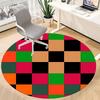 1pc Checkerboard Carpet for Office, Non-slip, Soft and Durable Office Rug, Perfect for Office yy260128097
