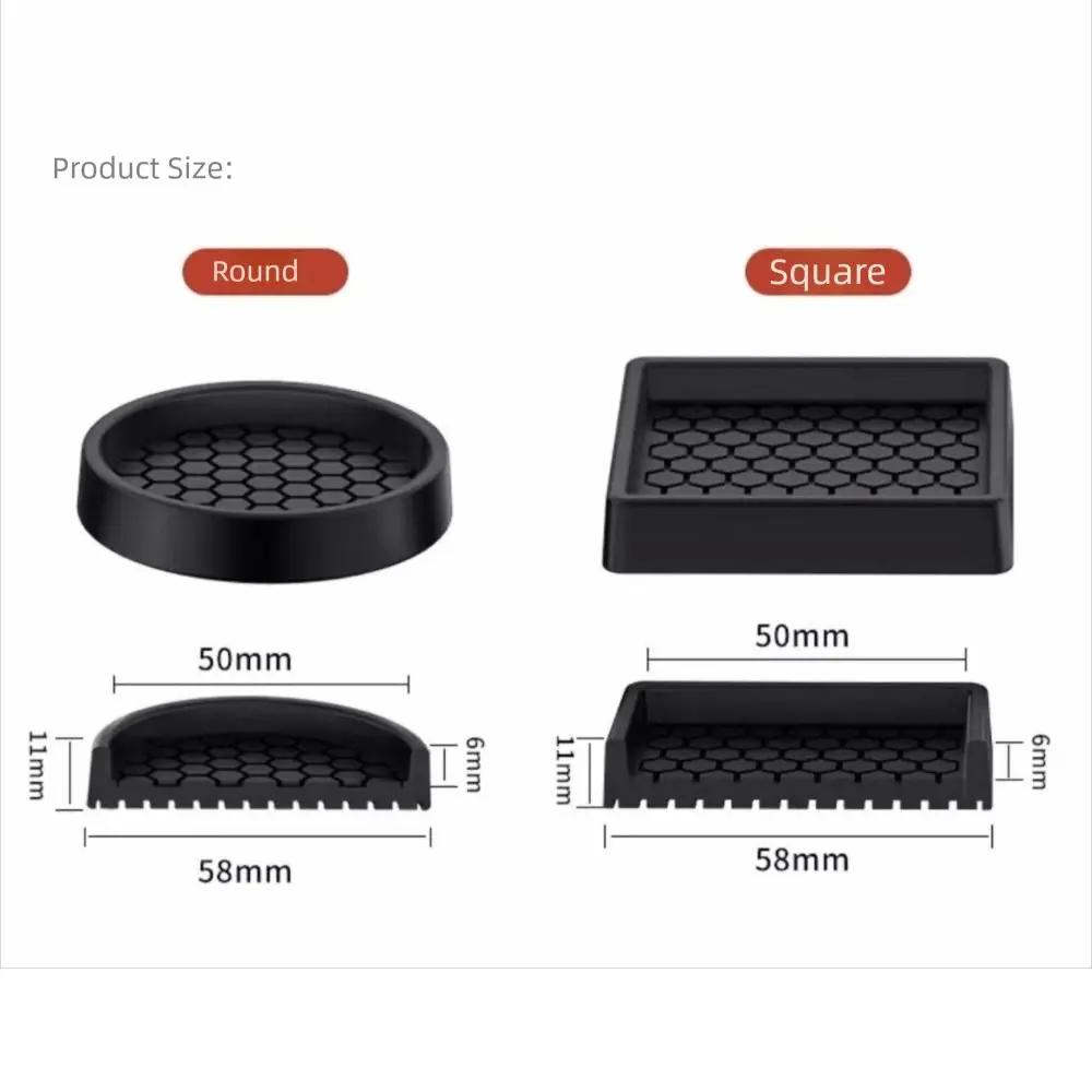 4PCS with Suction Cup Furniture Coasters Non Slip Silicone Rubber Caster Cups Anti Displacement Bed Couch Floor Protector