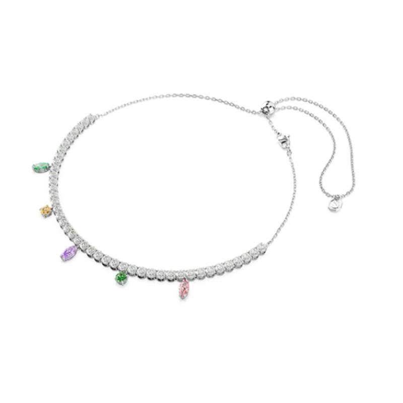 Swarovski [authentic Shopping Bag Included] Ariana Grande Tennis Necklace 573742