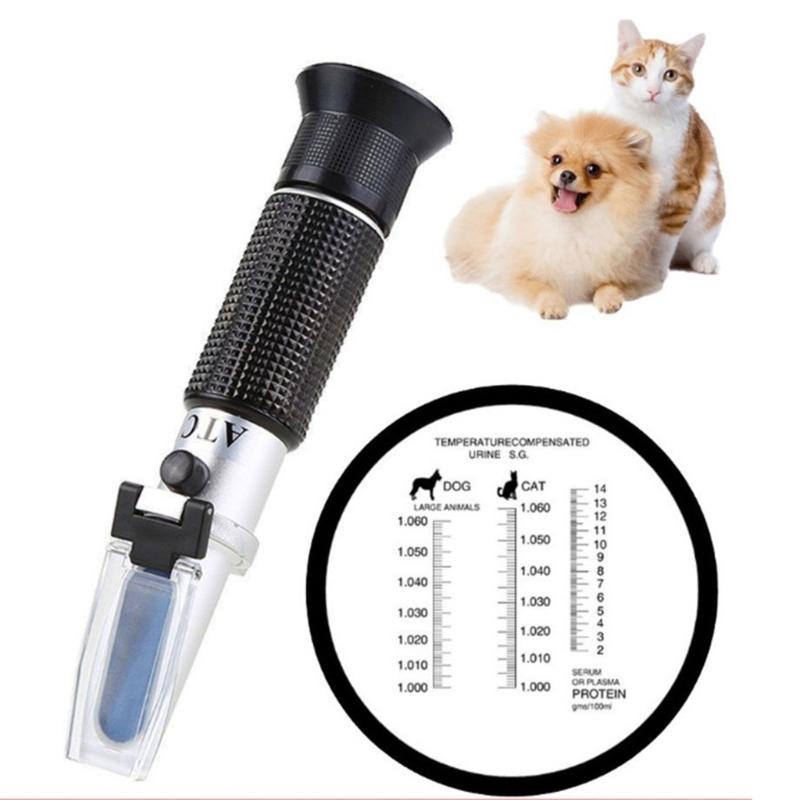 Portable Animal Urine Refractometer with Obtain Reliable Results for Cat Dog