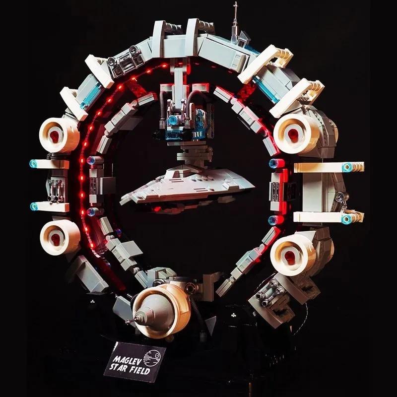 JQ1165 Magnetic Levitation Sword Building Blocks DIY DIY Assembly Educational Toy for Boys Creative Desktop Decor Surprise High Quality Gift