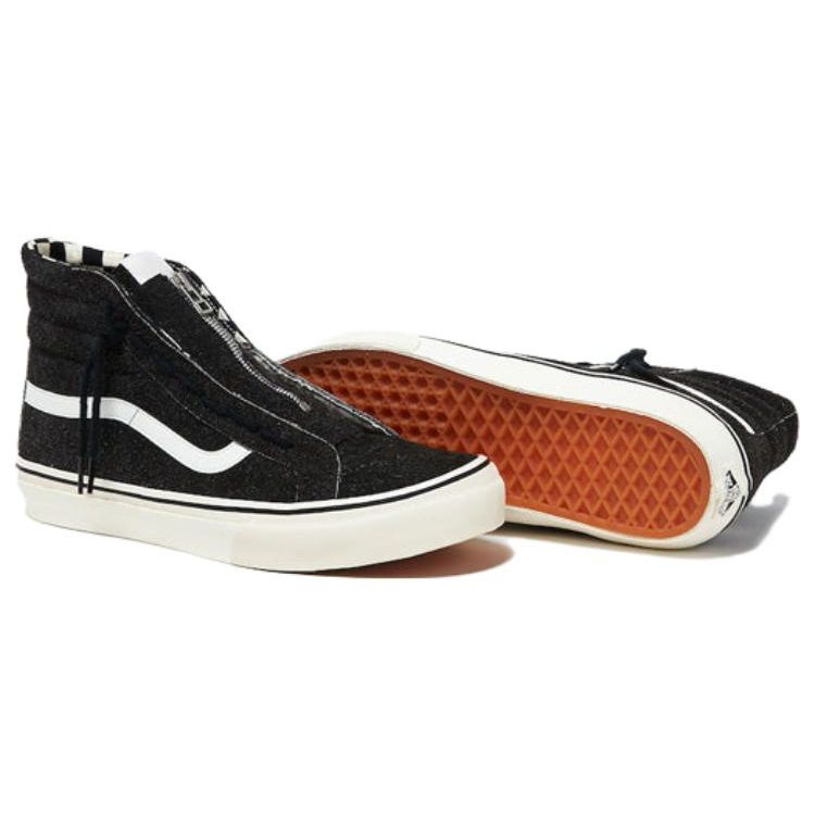 Vans Nonnative X  SK8 Cushioning Durable High-Top Skate Shoes Unisex Skate Shoes Black V38NONNATIVE-001