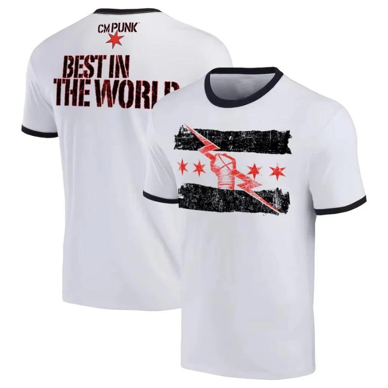 2025 Summer New Sports Clothes Tops Black&white Stephanie Vaquer V Logo T-Shirt for Men's and Women's Tee Shirts