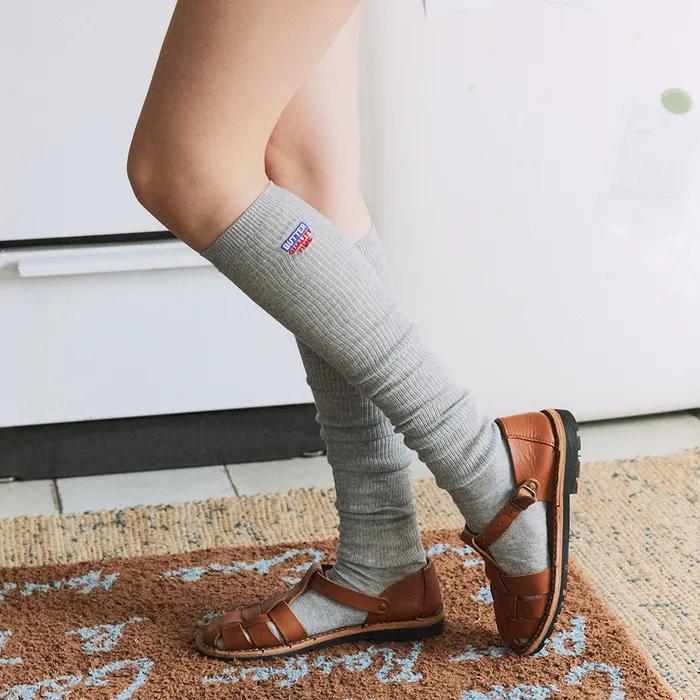 Butter High Knee Socks (Melange)
