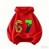 Viral 67 Fun Printed Children's Hooded Sweatshirt Autumn/Winter Fashionable and Comfortable Sports Hoodie