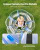 Zestaw 2 sztuk 3 stopy/0,9 m nadmuchiwane kule zderzakowe PVC Body Sumo Zorb Ball na zewnątrz