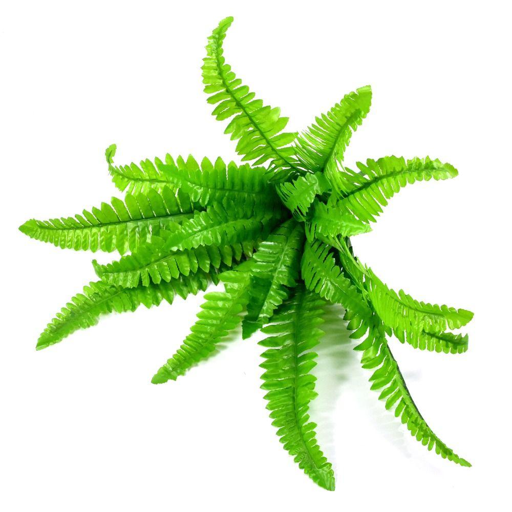 Large Artificial Persian Leaves 12/18/24 Leaves Fake Boston Fern Leaves  Home Garden Party Decor
