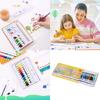 Gouache Pigment Tubes (5ml/Tube) 12 Color Gouache Painting Color Water-Based Paint for Children Student Art Painting