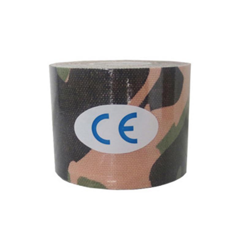 

Кинезиологическая лента для спортивного восстановления, эластичная лента, наколенник, облегчение мышечной боли, наколенники для фитнеса в спортзале, самоклеящаяся повязка 5cmx5m