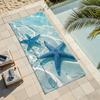 Fashion print starfish Towel Drying Bath Towel Applicable To Light Swimming Camping Yoga Beach Out