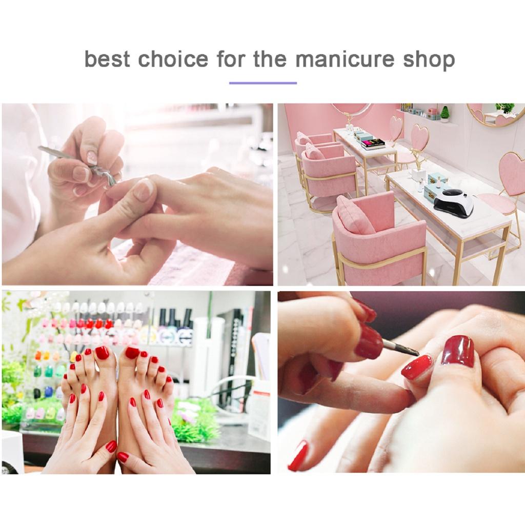 98W Nail Lamp LED Nail Dryer for CuringS Gels Polish With Smart Sensors Manicure Nail Art Salon Equipment Brand New