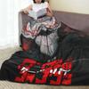 Japanese Anime Dandadan Blanket Multi-function Flannel Sofa Throw Blanket for Couch Bedding Outdoor Throws Bedspread Quilt