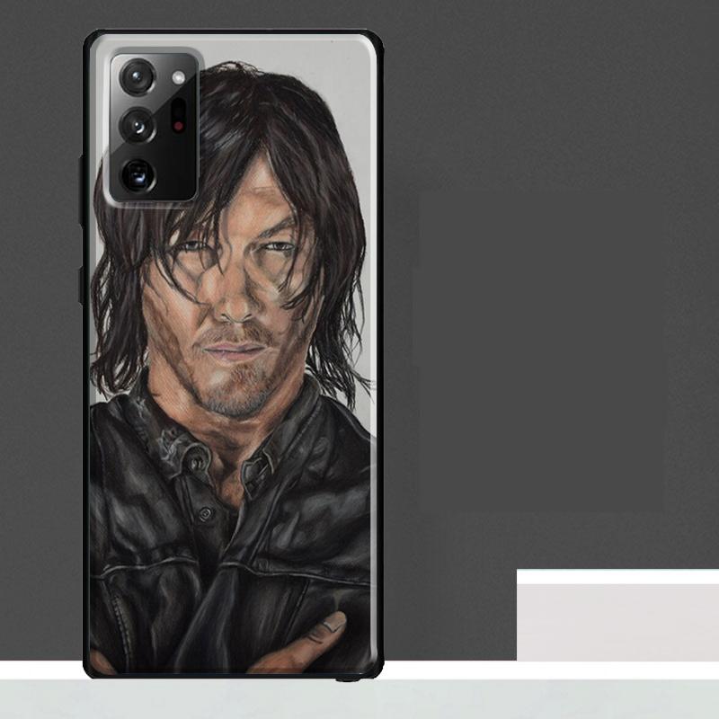 Daryl Dixon The Walking Dead Case For Samsung Galaxy S25 Ultra S23 S22 S21 S24 Ultra S9 S10 S20 Plus S25 FE Phone Cover