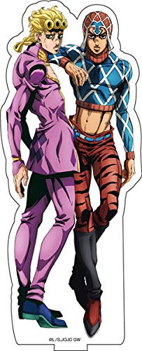 TV anime "JoJo's Bizarre Adventure: Golden Wind" original illustration big acrylic stand "Giorno & Mista