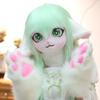 Kigurumi Head Base Cosplay Costume Rabbit Doll Cat Kig Head Mask Headset Party Animal Costume Performance Prop Kid Gift