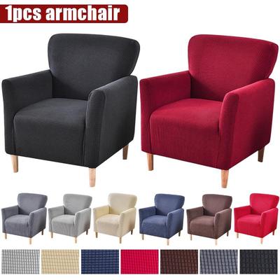 Bankettsessel-Schonbezug, Stretch-Jacquard-Stuhlbezüge, 1-teiliger Sofabezug, weicher Sesselbezug, Einzelcouchbezug, Möbelschutz für das Wohnzimmer