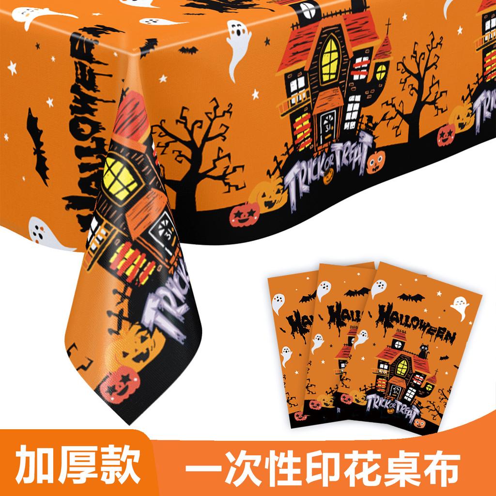 Halloween Decorative Tablecloth Spider Web Halloween Tablecloth Halloween Themed Party Decorative Tablecloth
