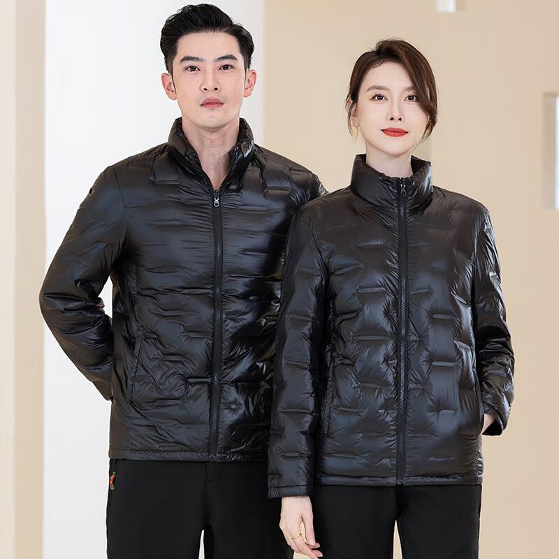 

Terman Унисекс Пуховик Зимний из Белого Гусиного Пуха для Бизнеса 3XL