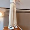 Girls Summer Thin Ice Silk Pants Big Kid's Simple Comfortable Anti-mosquito Pants