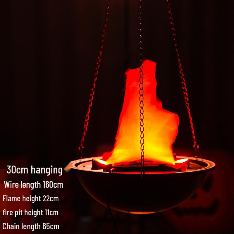 LED Flame Light for Halloween Decor & Party Ambience
