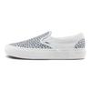 Vans Slip-On Classic VR3 LX Canvas Leather Casual Durable Lightweight Low-Top Skate Shoes Unisex Sneakers Black White VN0005VN5DV