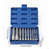 Star Bit Socket Set Heat Treated Impact with Case HeavyDuty Bits for