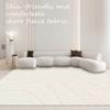 Modern Beige Large Area Rug Soft Anti Slip Floor Mat For Living Room Bedroom Sofa Decoration