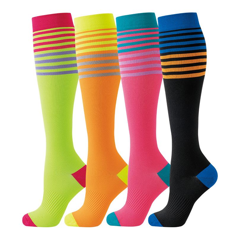 Cross-border Over-the-Knee Compression Yoga & Sport Socks Set