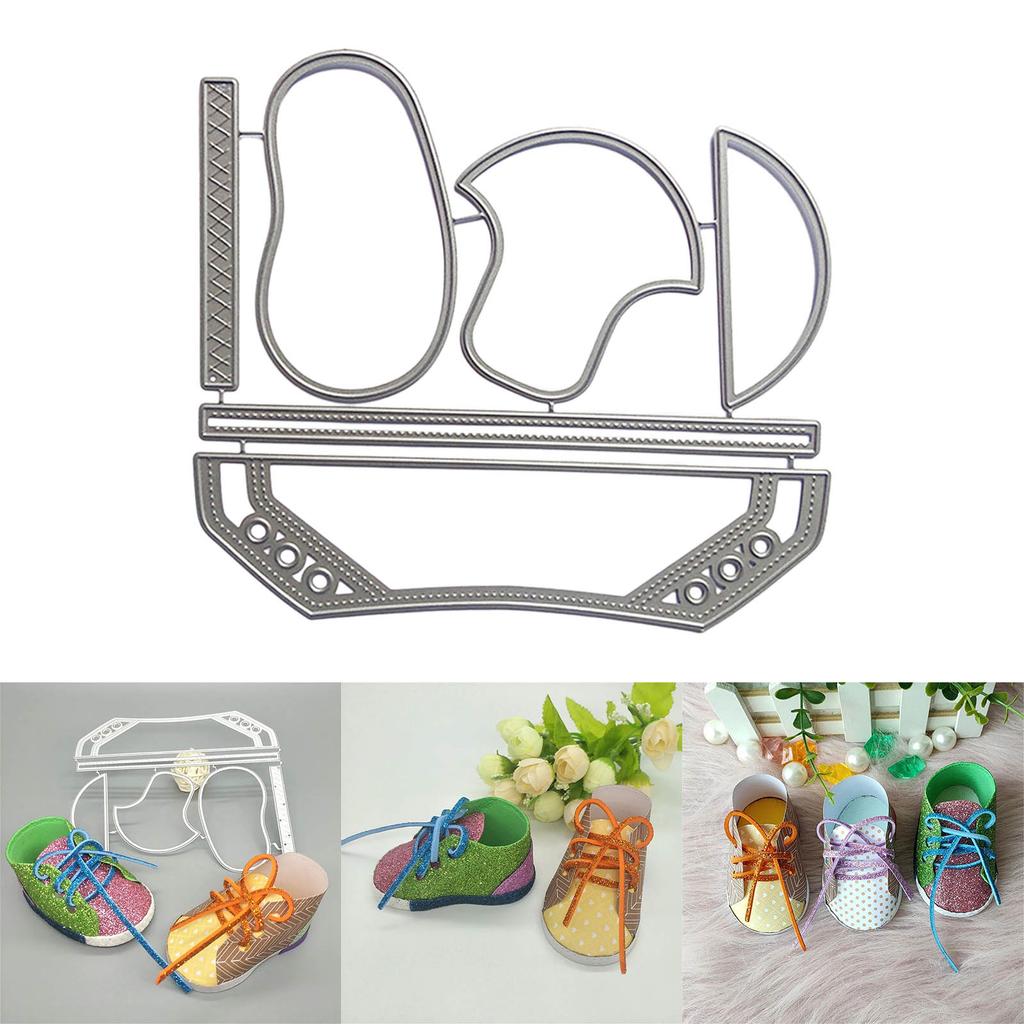 Baby Shoe Metal Cutting Dies Scrapbooking Stencil Die Cuts Card Embossing DIY Photo Album Template Mold Decoration Craft