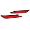 1 Pair For Hyundai Elantra 2012 2013 2014 Car Rear Bumper Tail Parking Brake Light Warming Signal Reflector Lamp With Bulb