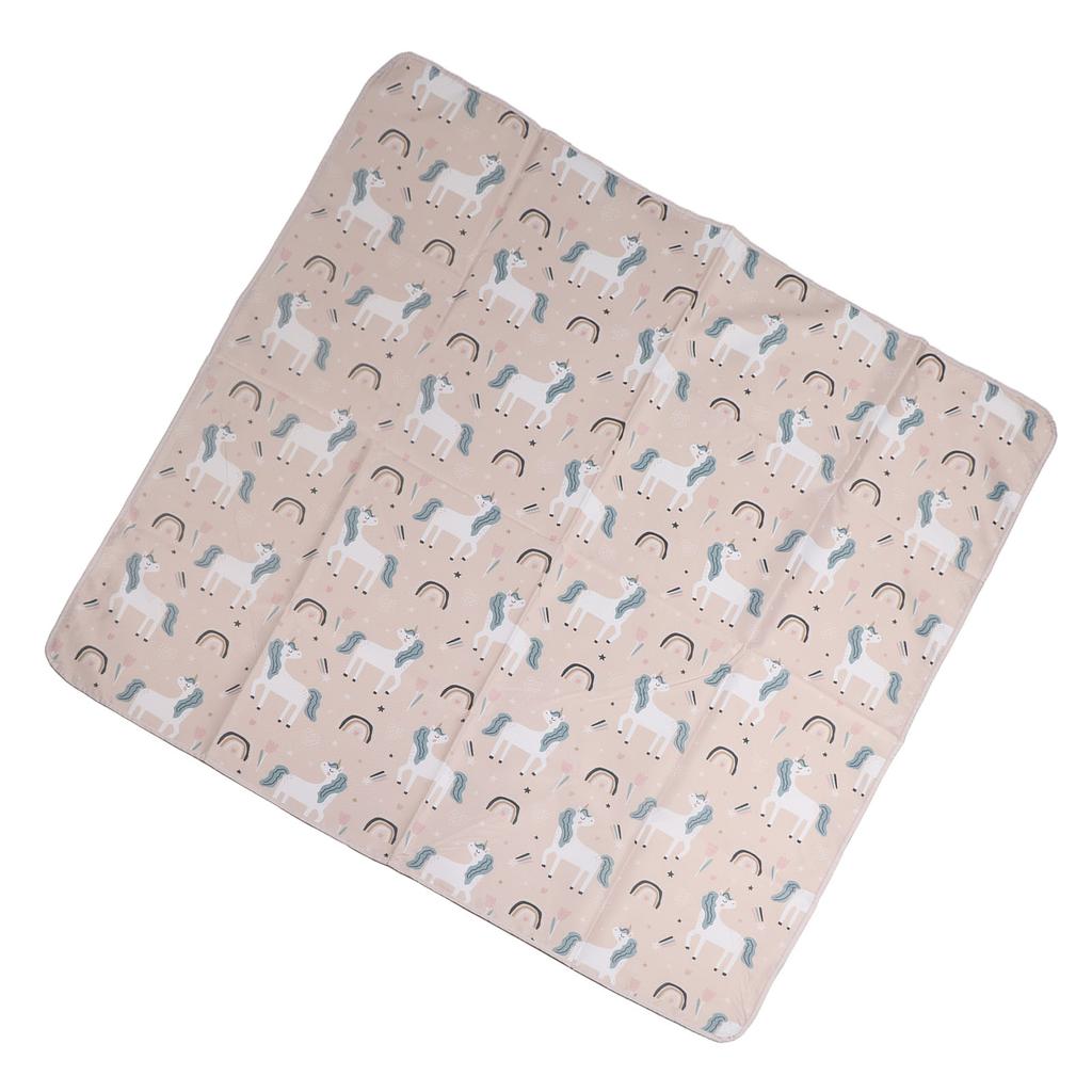 Dětská vysoká židlička Podložka na podlahu Víceúčelová Přenosná Vodotěsná Podložka na nepořádek po jídle pro Domov Venkovní