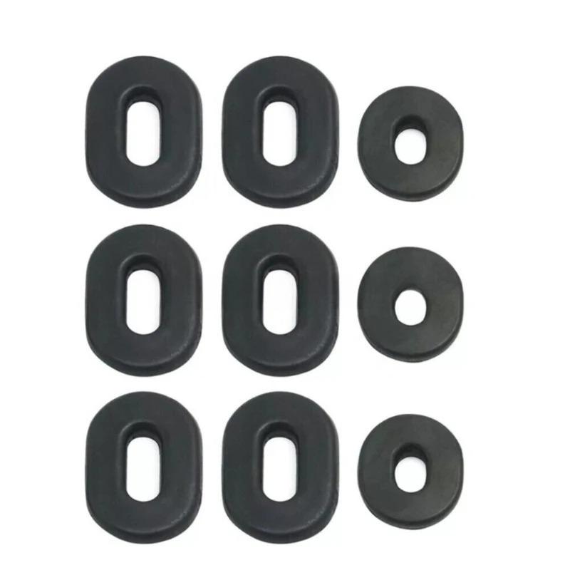 12/24/36PCS Side Cover Panel Rubber Grommet Kit  Pad Cushion Edge Cover 83551-300-000 For Honda CB/CL/SL/XL100 CB/CT CG/WY