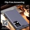 Smart View Window Flip Case For Samsung Galaxy Z Fold8 Wide /Z Fold8 Ultra, Wallet Card Cover Stand Phone Cases Protector Skins Shell
