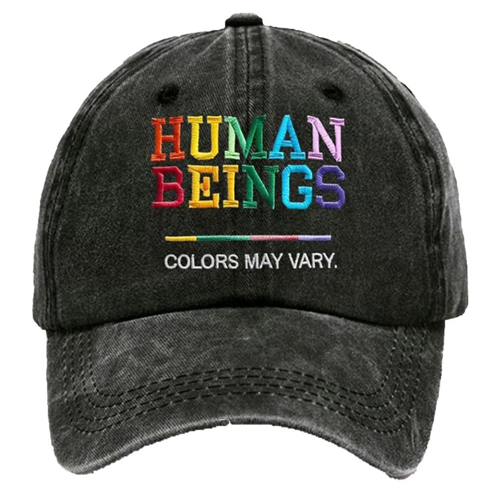 Women Men Adult Washed Printed Baseball Cap Washed Cotton Daddy Hat