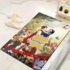 Custom 1Pc Snow White Seven Dwarfs Rug Office Carpet Indoor Outdoor Entrance Doormat Nonslip Soft And Comfortable Living Room D916248