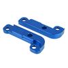 Aluminium Power Tuning Drift Lock Adapter Kit Increasing Turn Angle 25percent  for BWM E46 M3 Blue