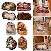 Cat Dog Decor Christmas Doormat Irregular Shape Door Mat Christmas Welcome Mat Holiday Home Decor
