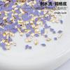 Mesh Bottom Nail Art Diamond, Champagne Special-Shaped Diamond, Small Size, No Bottom Nail Drill, Washable Flat Bottom Special-Shaped Whole Batch