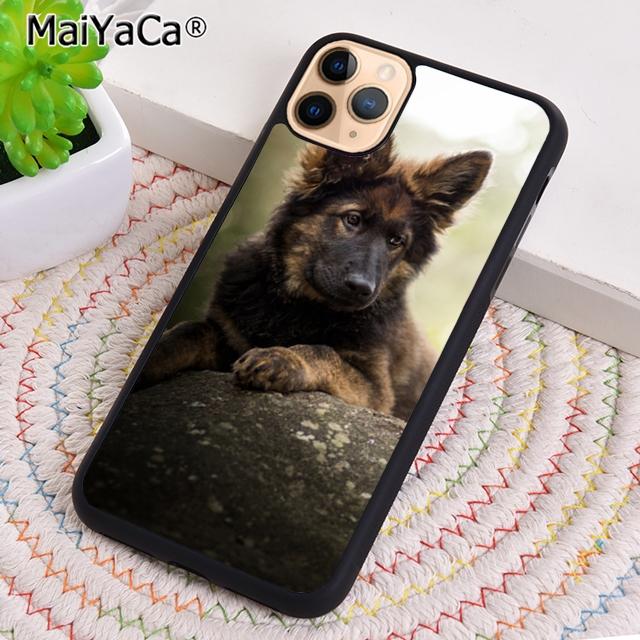 German Shepherd Dog Phone Case Cover For iPhone 17 Air 13 14 16 16e 15 Pro Max Plus 11 12 Shell Coque