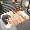 Sweet S-Horimiya Floor Mat Diatomite Bath Mat, Quick Dry Absorbent Non-Slip Door Mat