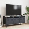 Vidaxl Szafka Rtv, Antracyt, 101,5X39X43,5 Cm, Stal Walcowana Na Zimno