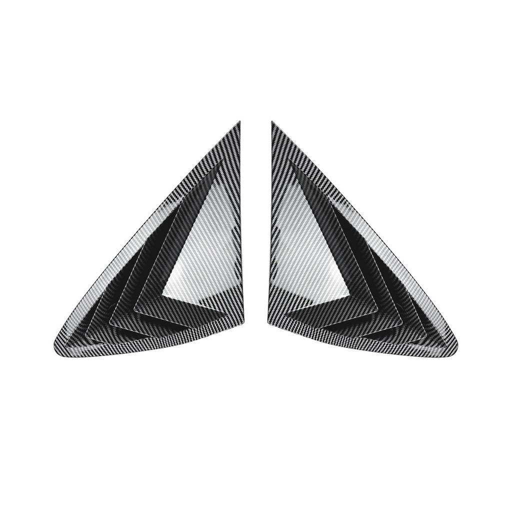 For Mercedes Benz GLC Coupe C253 2016- Car Rear Window Shutter Cover Trim Window Louver Side Vent Trim Auto Accessories
