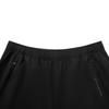 Li-Ning Simple Comfortable Casual Versatile Solid Color Straight Leg Mid Rise Sports Pants Men Pants Black AYKV937-1
