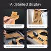 Silicone Protective Film and Anti Scratch Pad for Lexus RX350h RX500h Center Console Durable Interior Surface Guard