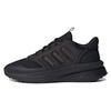 X_PLR Confortable Tissu Polyvalent Durable Coupe Basse Décontracté Urbain Commuting Chaussures de Course Baskets Homme Noir IG4766