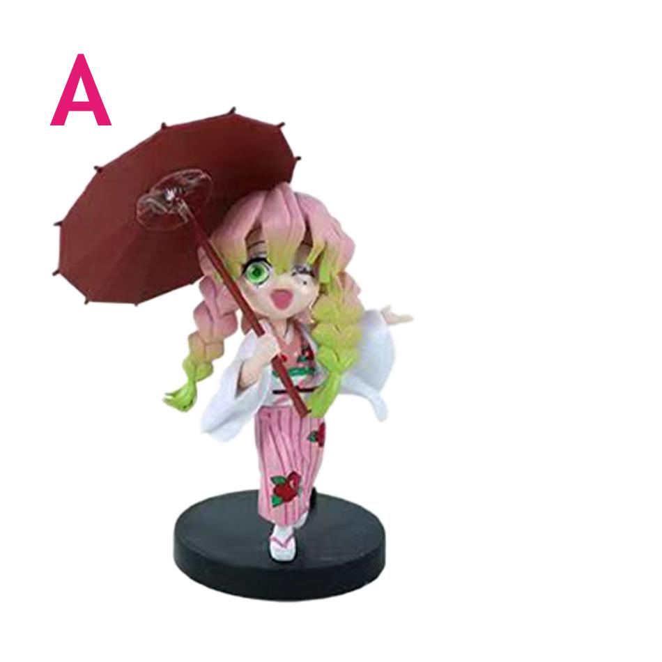 Plum Rain Series  Tanjiro Kamado Nezuko Anime Animation Figurine Creative Statue Model Ornament Surprise Present