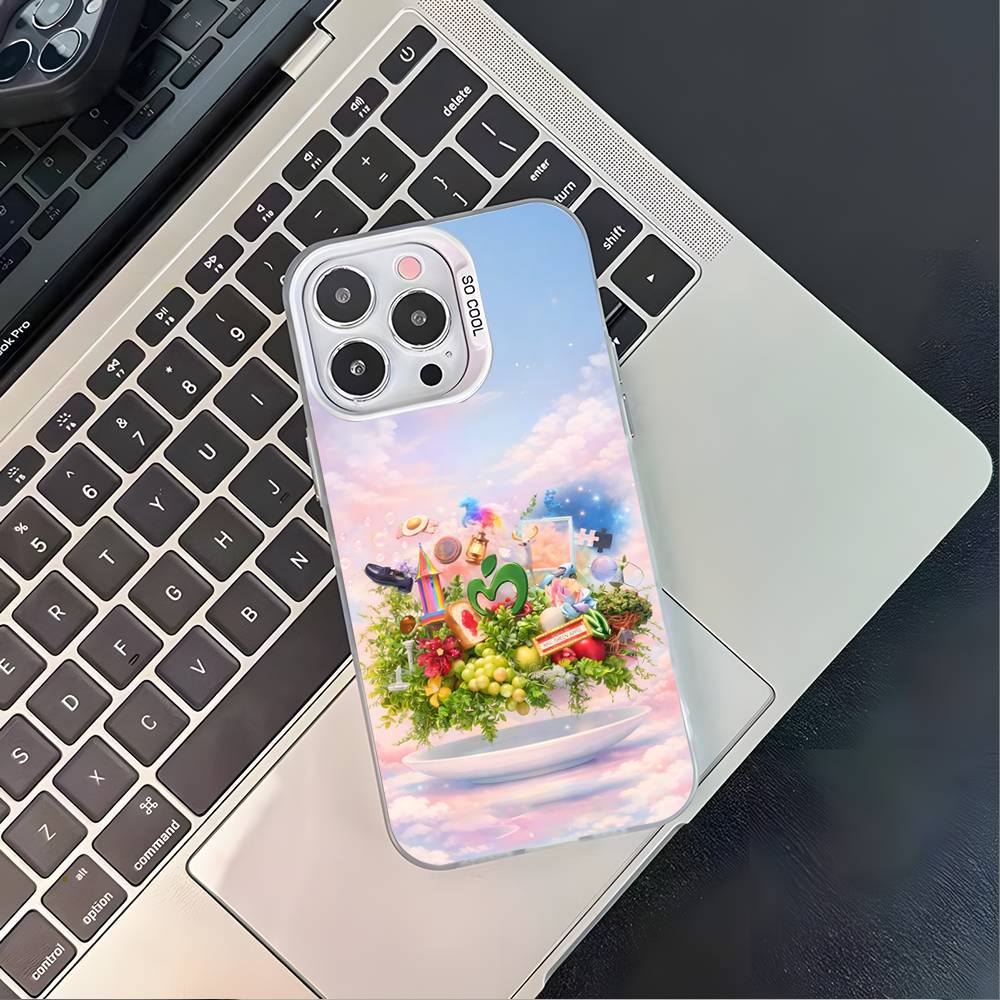 

MGA M-Mrs GREEN APPLE Lilac For iPhone 17,16,15,14,13,12,11,Mini,Pro,E,SE4,XS,MAX White Candy Matte Cover iPhone15Plus
